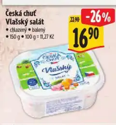 Albert Vlašský salát nabídka