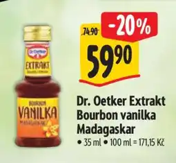 Albert Dr. Oetker Extrakt Bourbon vanilka Madagaskar nabídka