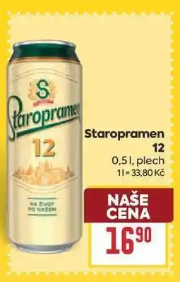 Billa Staropramen 12 nabídka