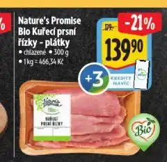 Albert Bio kuřecí prsní řízky nabídka