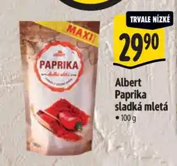 Albert Albert paprika sladká mletá nabídka