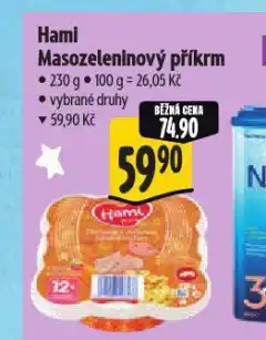 Albert Hami masozeleninový příkrm nabídka