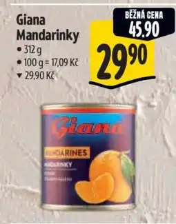 Albert Giana Mandarinky nabídka