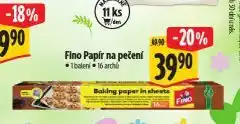 Albert Fino papír na pečení nabídka