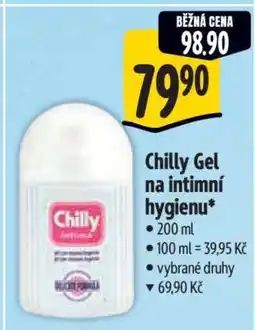 Albert Chilly Gel na intimní hygienu nabídka