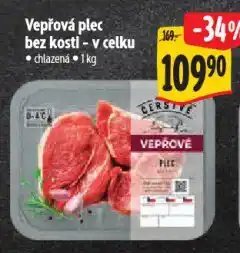 Albert Vepřová plec bez kosti nabídka