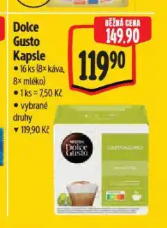Albert Kávové kapsle dolce gusto nabídka
