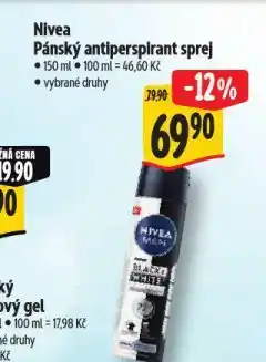 Albert Nivea antiperspirant nabídka