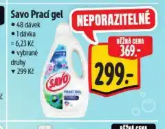 Albert Savo prací gel nabídka