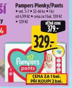 Albert Pampers pants nabídka