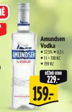 Albert Amundsen vodka nabídka