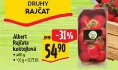 Albert Rajčata koktejlová nabídka