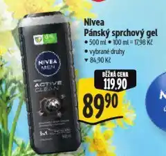 Albert Nivea sprchový gel nabídka