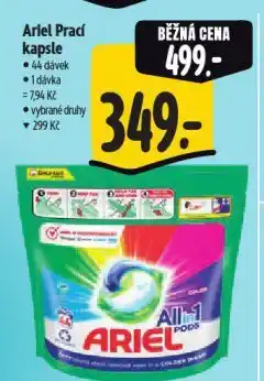 Albert Ariel prací kapsle nabídka