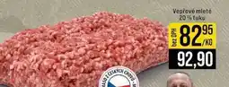 Jip Vepřové mleté 20% tuku nabídka