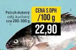 Jip Pstruh duhový celý, kuchaný cca 200-300 g 100g nabídka