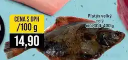 Jip Platys velký celý cca 300-400 g 100g nabídka