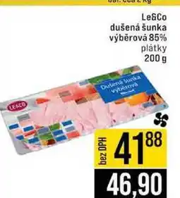 Jip LEACO Le&Co dušená šunka výběrová 85% plátky nabídka