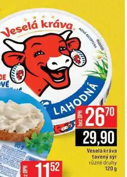 Jip Veselá kráva tavený sýr různé druhy nabídka