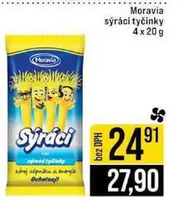 Jip Moravia sýráci tyčinky nabídka