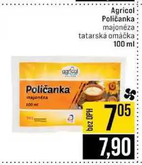 Jip Agricol Poličanka majonéza tatarská omáčka nabídka