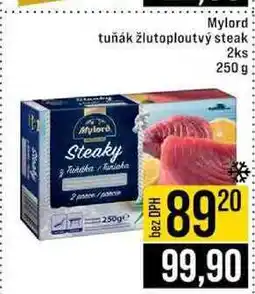 Jip Mylord tuňák žlutoploutvý steak 2ks nabídka