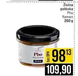 Jip Živina polévka Pho Ramen nabídka