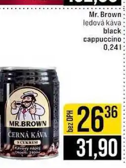 Jip Mr. Brown ledová káva black cappuccino nabídka