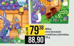 Jip Milka mini domeček s mléčnou čokoládou nabídka
