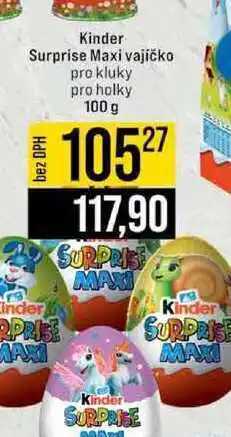 Jip Kinder Surprise Maxi vajíčko pro kluky pro holky nabídka