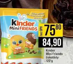 Jip Kinder Mini Friends čokolády nabídka