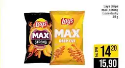 Jip Lays chips max, strong různé druhy nabídka
