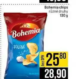 Jip Bohemia chips různé druhy nabídka