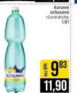 Jip Korunní ochucená různé druhy nabídka