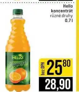 Jip Hello koncentrát různé druhy nabídka