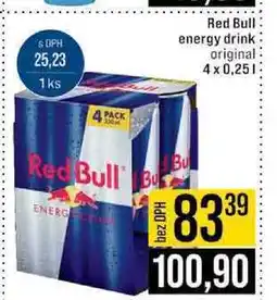 Jip Red Bull energy drink original nabídka