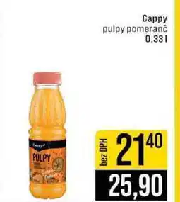 Jip Cappy pulpy pomeranč nabídka