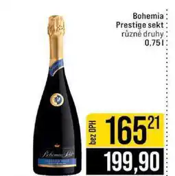 Jip Bohemia Prestige sekt různé druhy nabídka