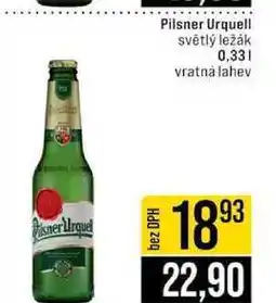 Jip Pilsner Urquell světlý ležák nabídka