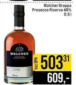 Jip Walcher Grappa Prosecco Riserva 40% nabídka