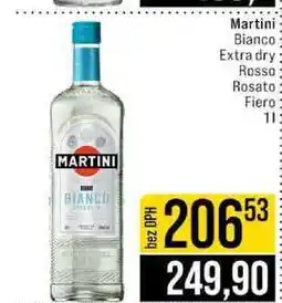Jip Martini Bianco Extra dry Rosso Rosato Fiero nabídka