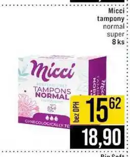 Jip Micci tampony normal super 8 ks nabídka