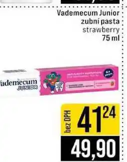 Jip Vademecum Junior zubní pasta strawberry nabídka