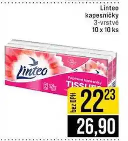 Jip Linteo kapesničky 3-vrstvé 10 x 10 ks nabídka