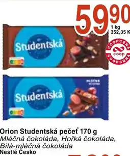 Coop hb Orion Studentská pečeť nabídka
