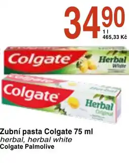 Coop hb Zubní pasta Colgate nabídka