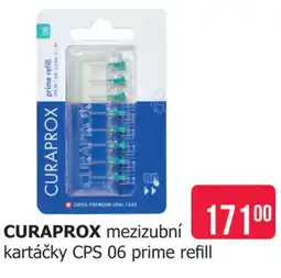 Teta CURAPROX mezizubní kartáčky CPS 06 prime refill nabídka