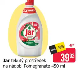 Teta Jar tekutý prostředek na nádobí Pomegranate nabídka