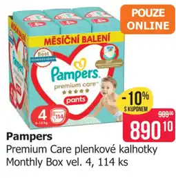 Teta Premium Care plenkové kalhotky Monthly Box nabídka