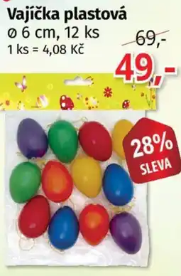 PRIOR Vajíčka plastová nabídka